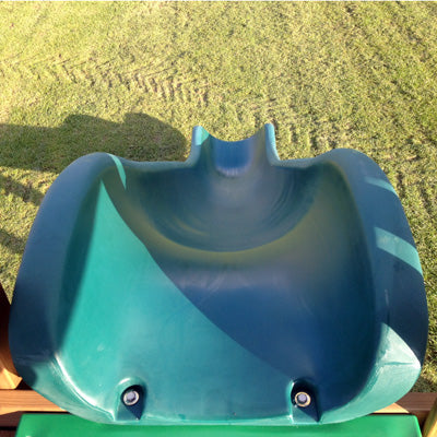 3.6m (12ft) Rocket Slide - its along way down...