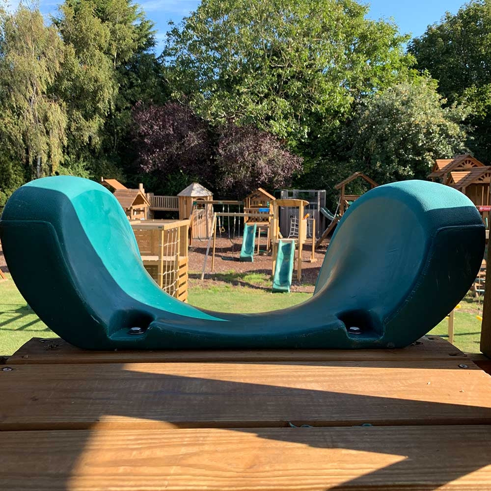 4m (14ft) Rocket slide makes a great addition for any climbing frame.