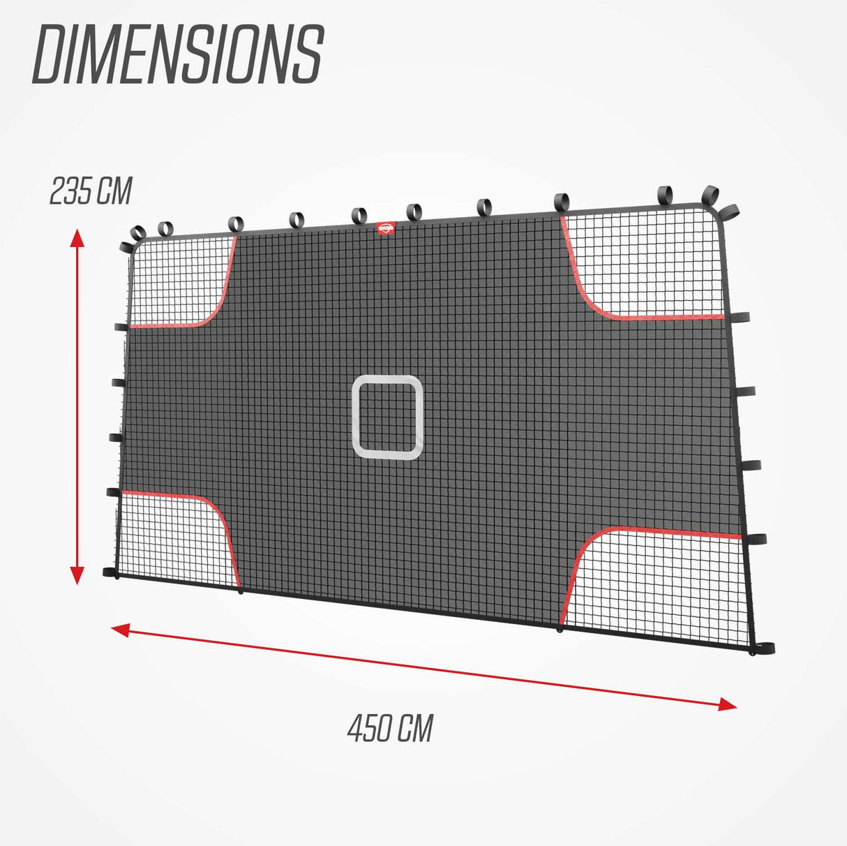 BERG Playbase Target Soccer Net XL