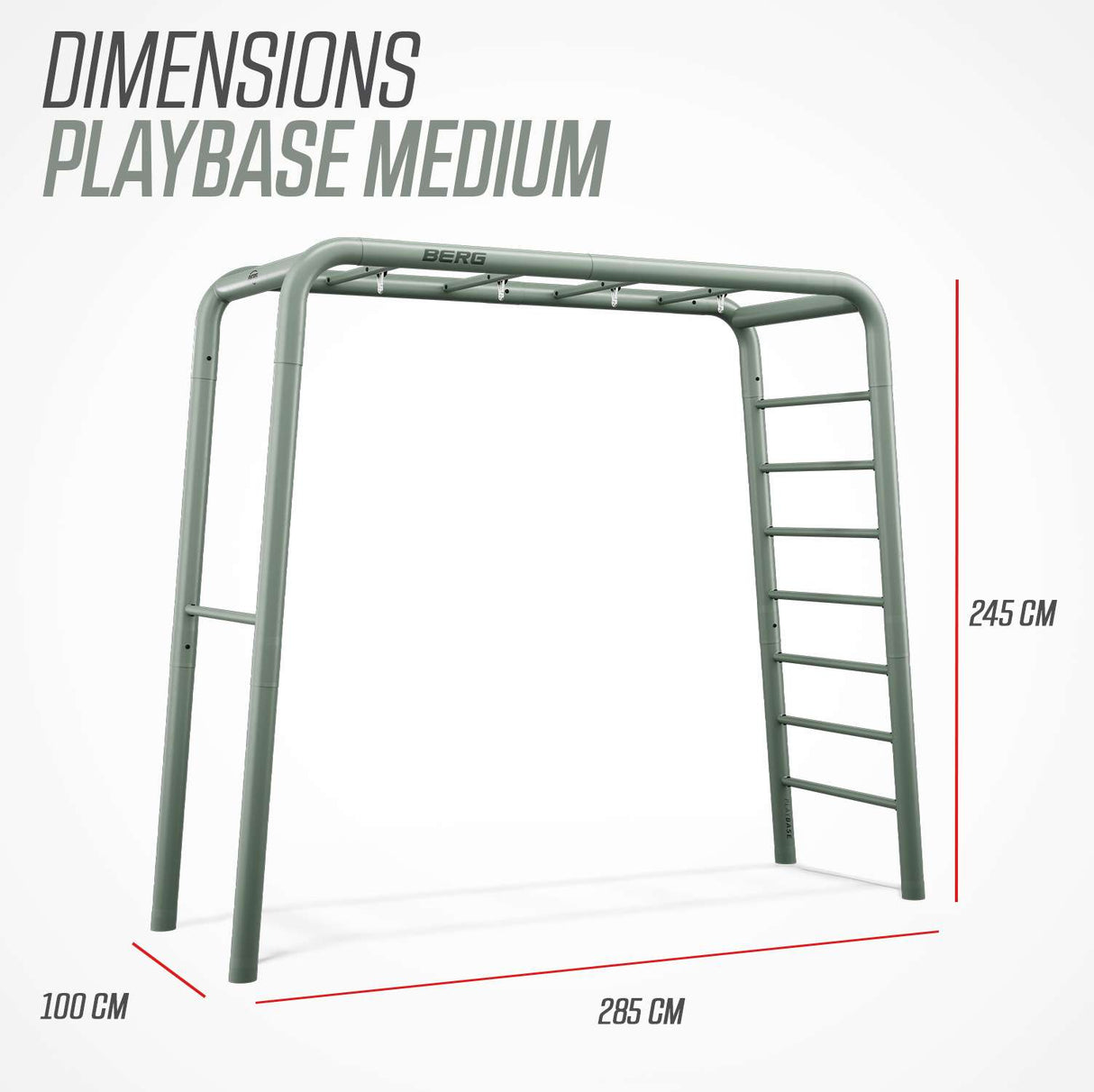 BERG PlayBase Medium Green Play set - PRE ORDER