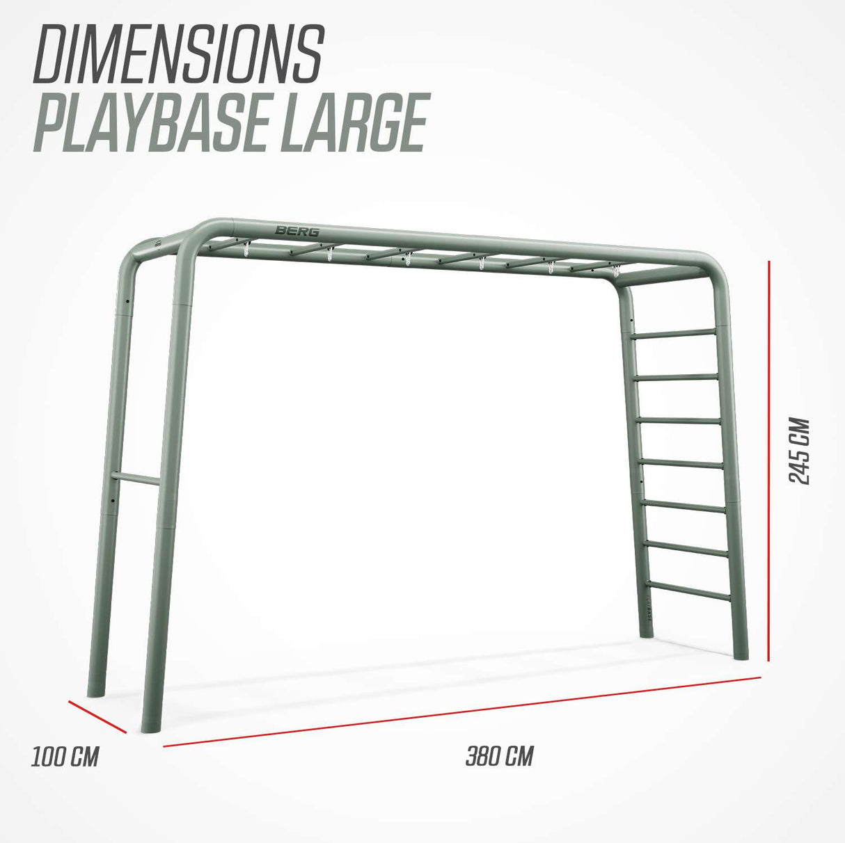 BERG PlayBase Large Green - Sports set Pre Order