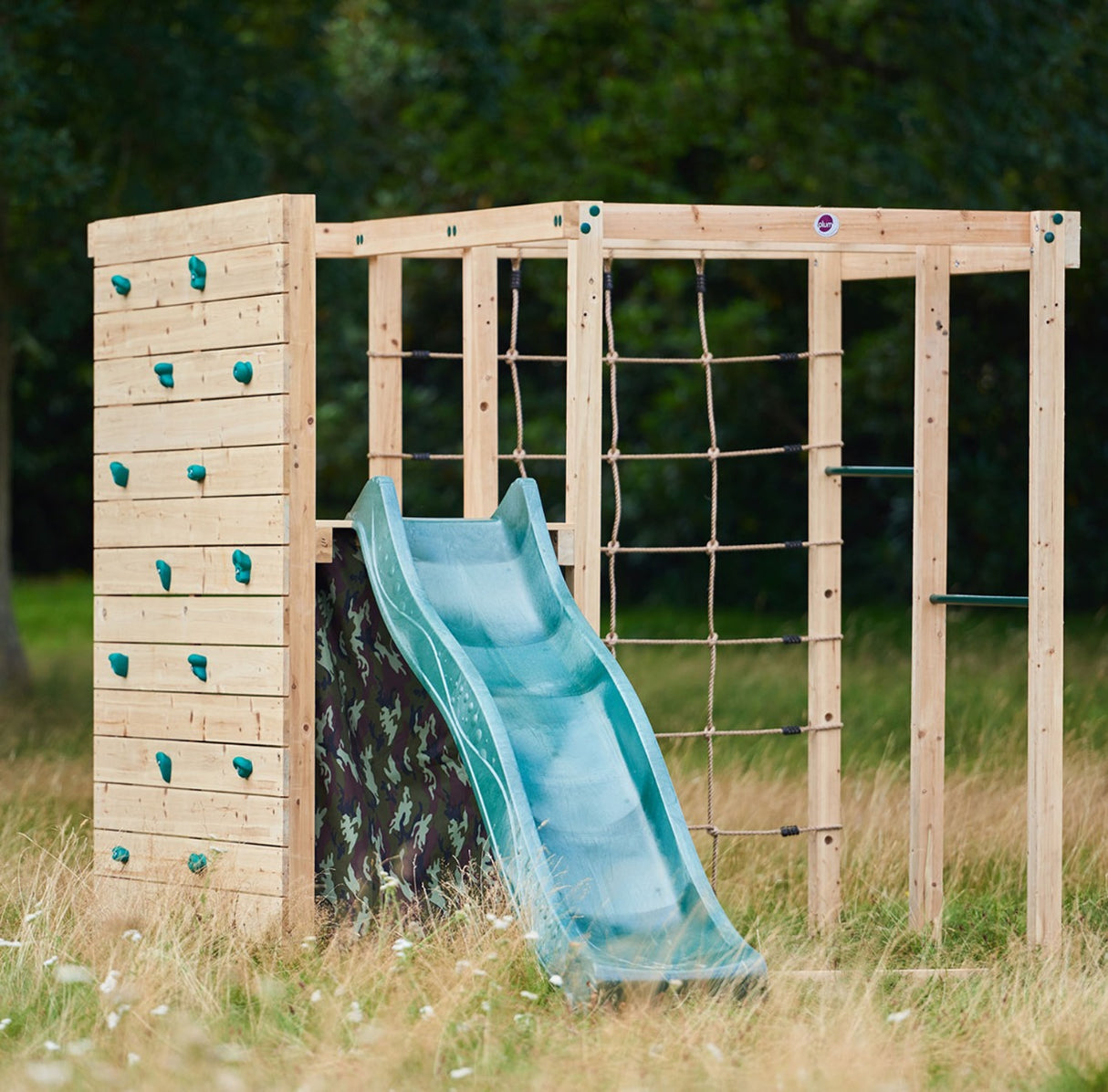 Plum Climbing Cube Wooden Play Centre - 5036523109802