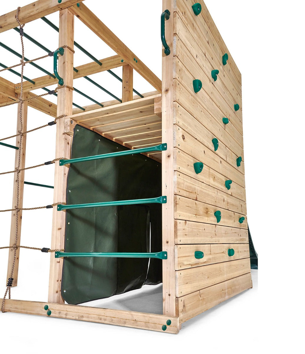 Plum Climbing Cube Wooden Play Centre with Swing Arm - 5036523109826