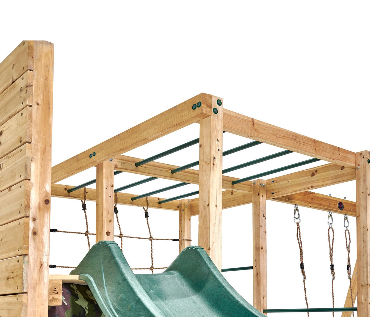 Plum Climbing Cube Wooden Play Centre with Swing Arm - 5036523109826