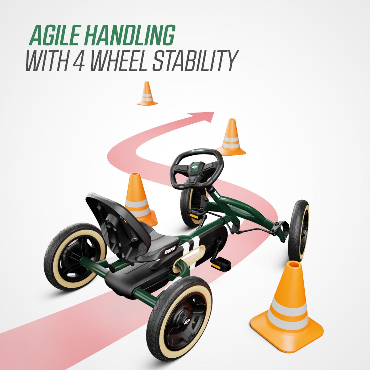 BERG Buddy Retro Green - 8715839101799