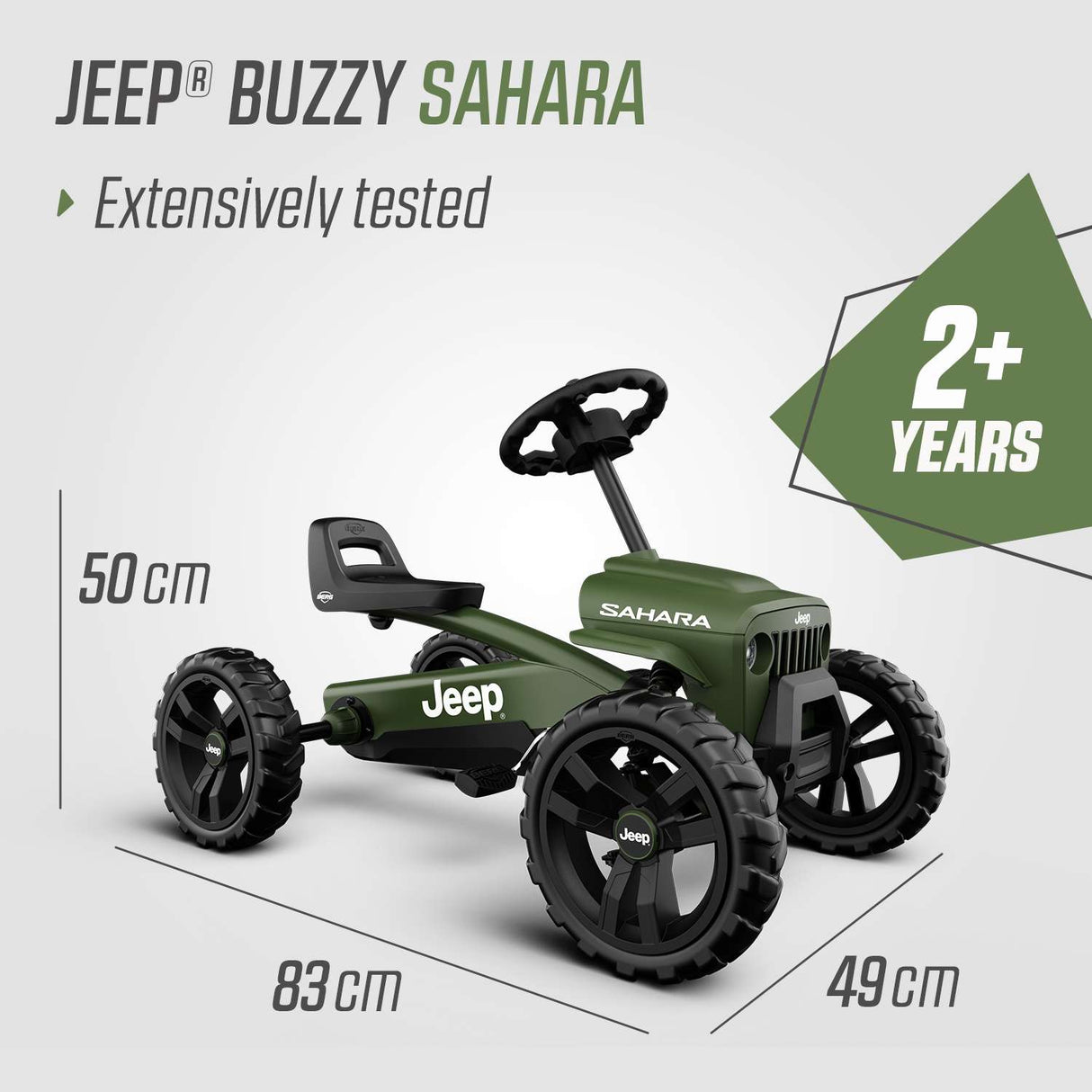 BERG Buzzy Jeep Sahara