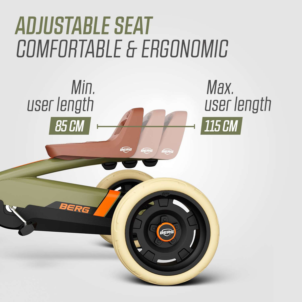 BERG Buzzy Retro Green - PRE ORDER