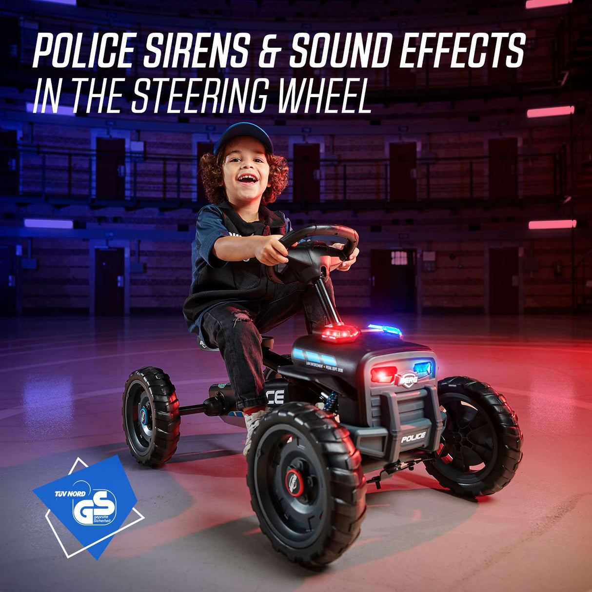 BERG Buzzy go kart Police