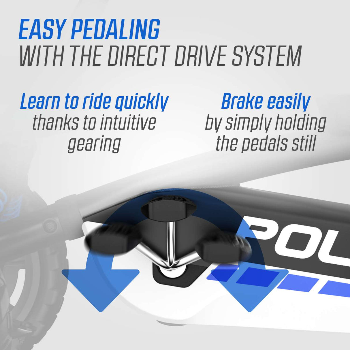 BERG Buzzy go kart Police