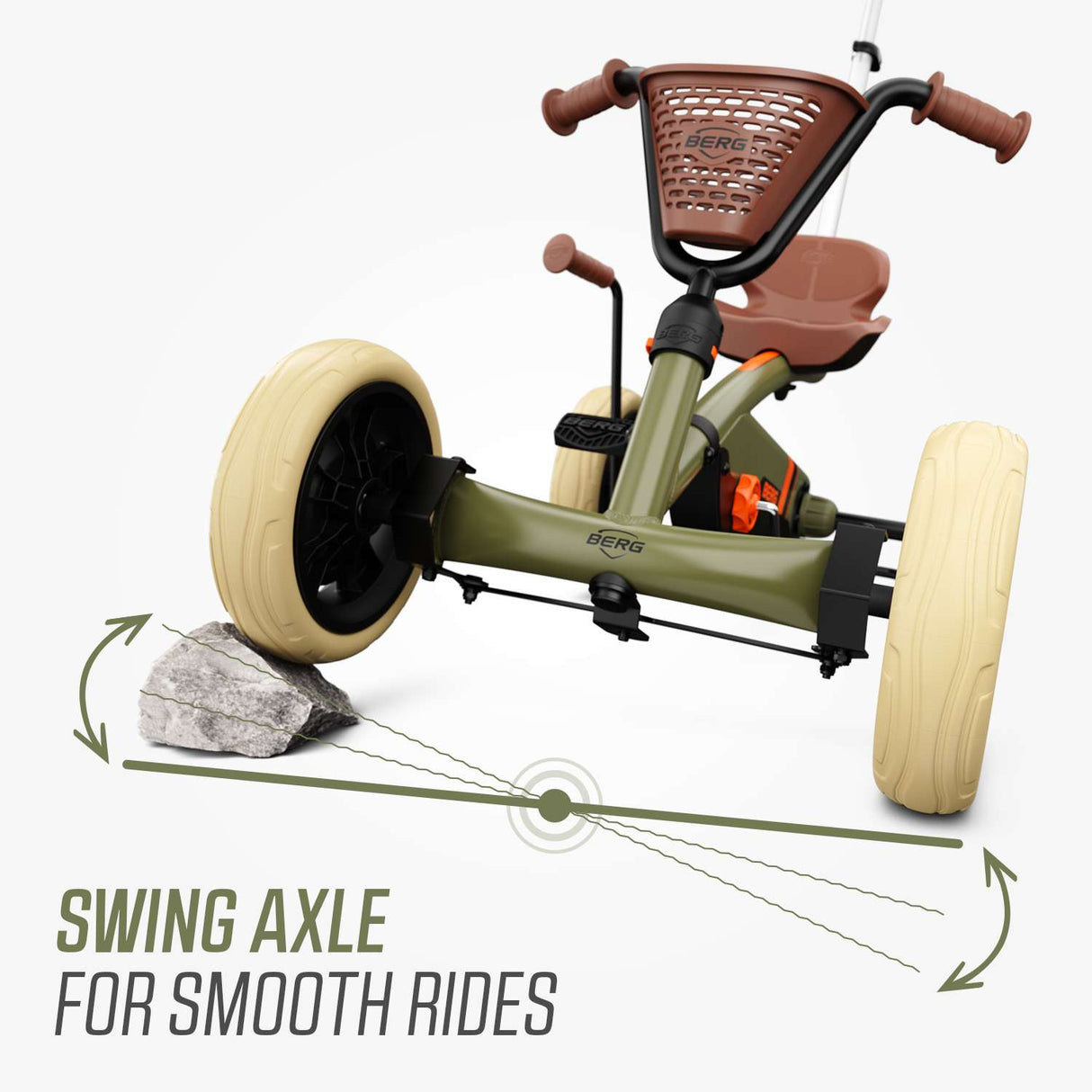 BERG Buzzy Retro 2 in 1 Green