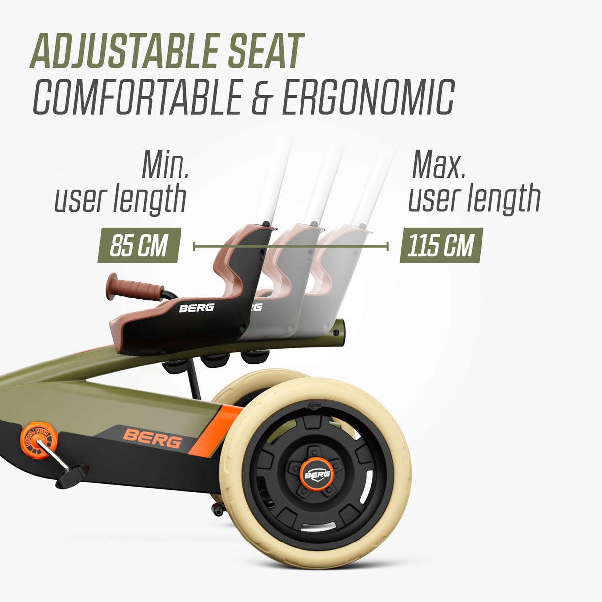 BERG Buzzy Retro 2 in 1 Green