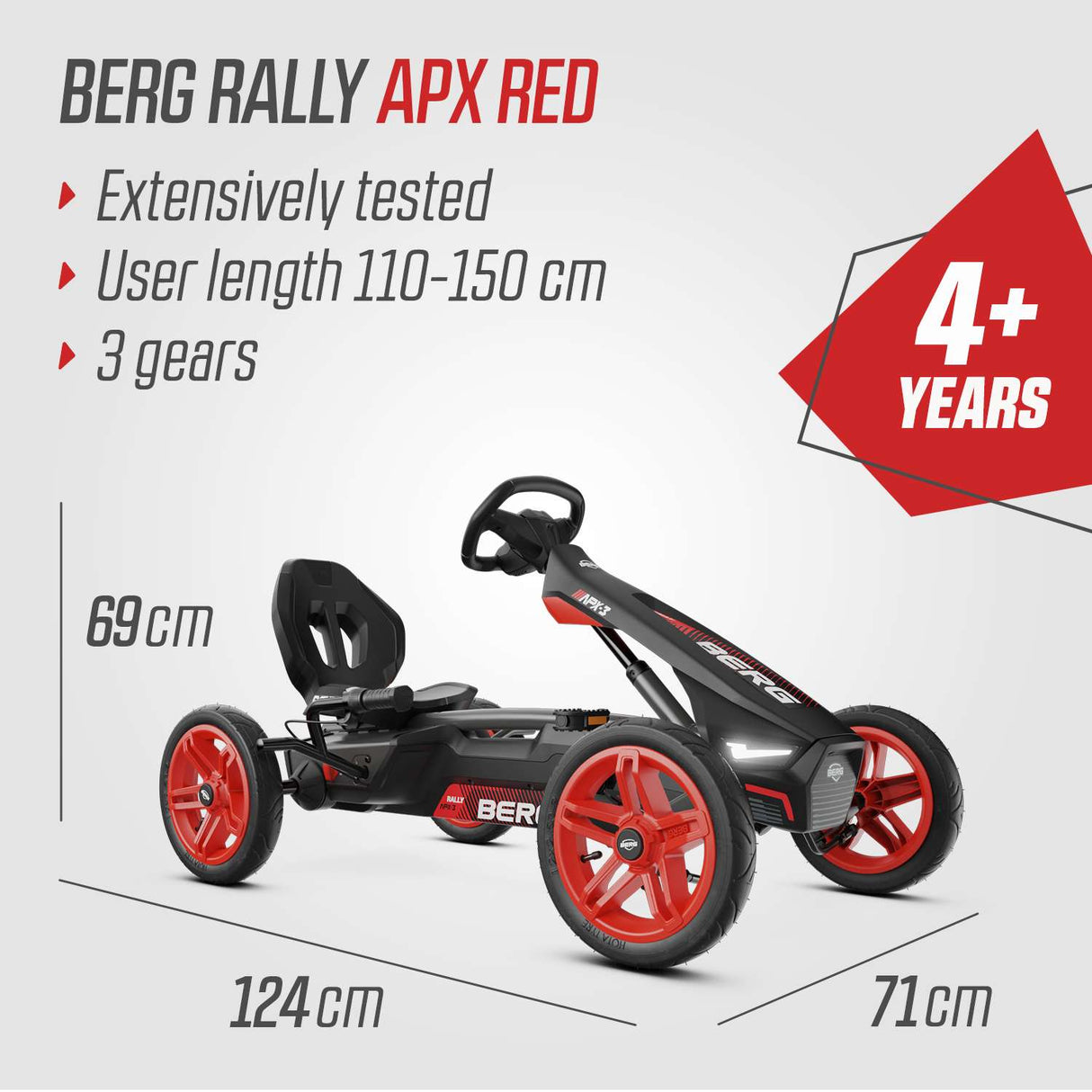 BERG Rally APX Red BFR-3