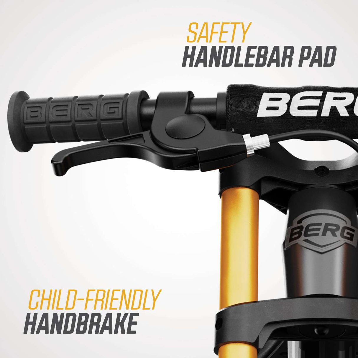 BERG Biky Cross Grey with Handbrake