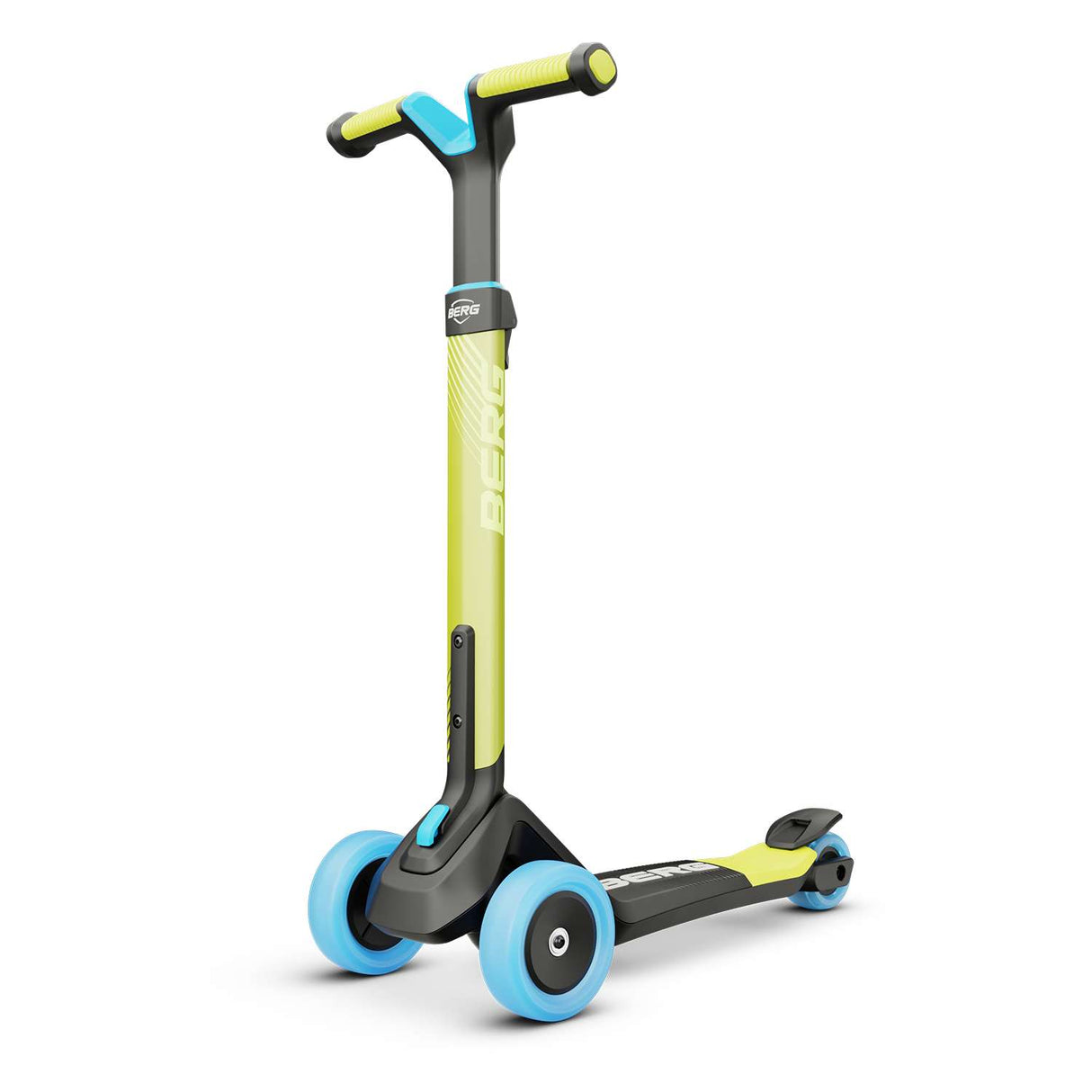 BERG Nexo Foldable 3 Wheeled Scooter Lime