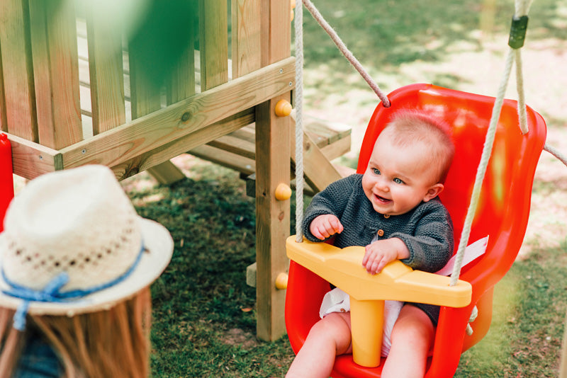 Plum Toddlers Tower wooden play centre.