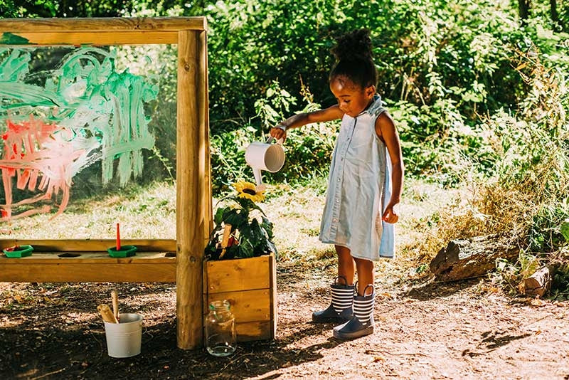 Plum Create and Paint Easel