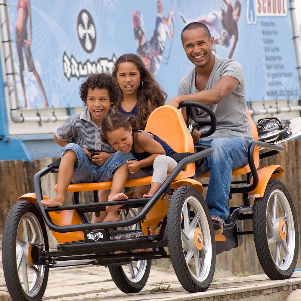 BERG Grand Tour Racer Commercial use shown in use