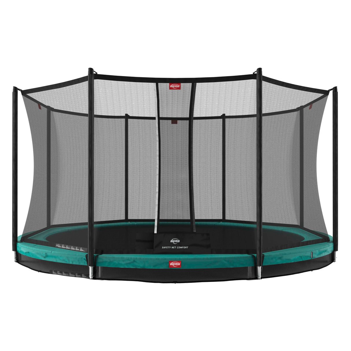 BERG Favorit InGround 430 14ft Green + Safety Net Comfort