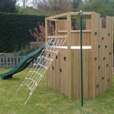 All Out Play Climbing Centre fireman's pole