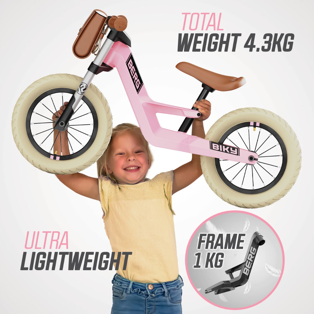 BERG Biky Retro Pink - 8715839077780