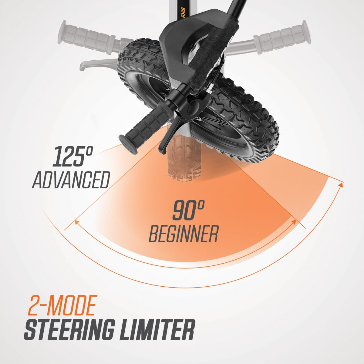 BERG Biky Cross White with Handbrake - 8715839100655