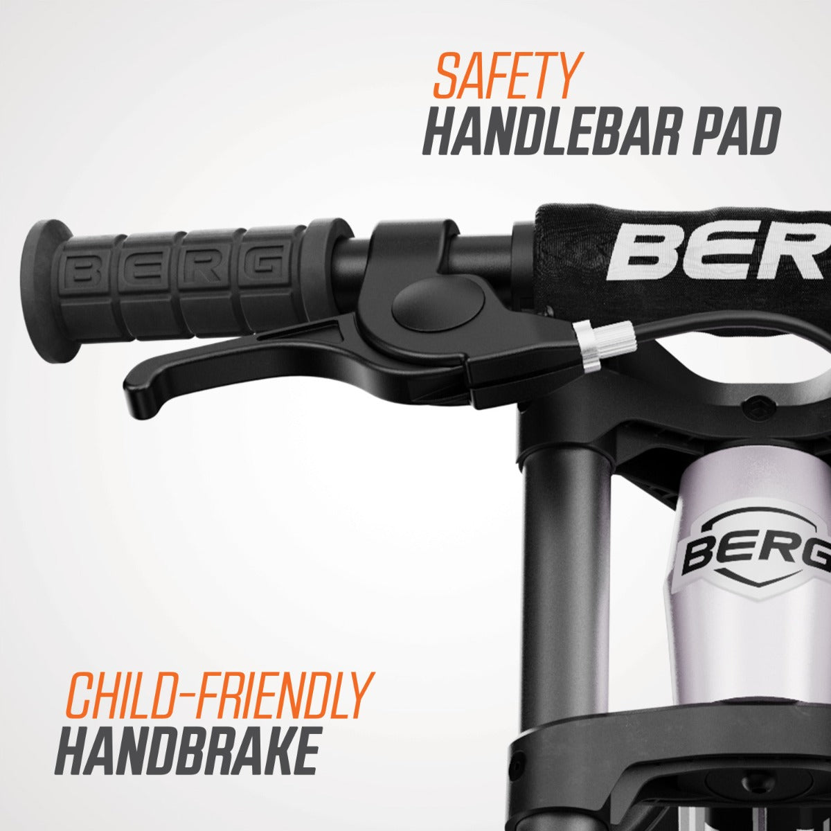 BERG Biky Cross White with Handbrake - 8715839100655