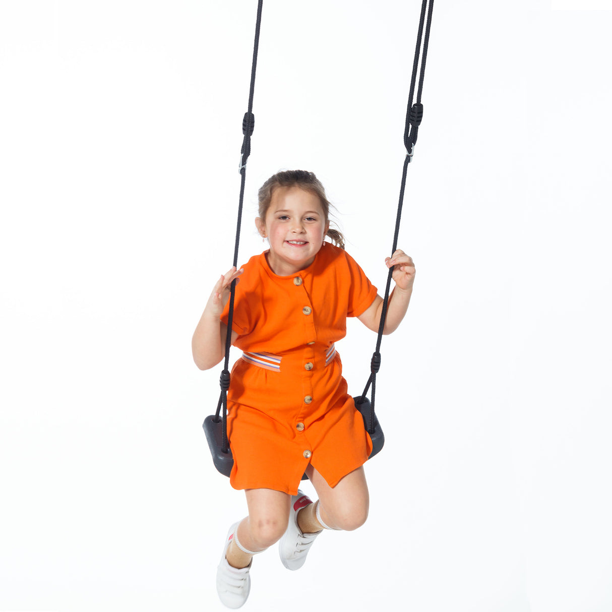 Plastic Swing Seat - Anthracite