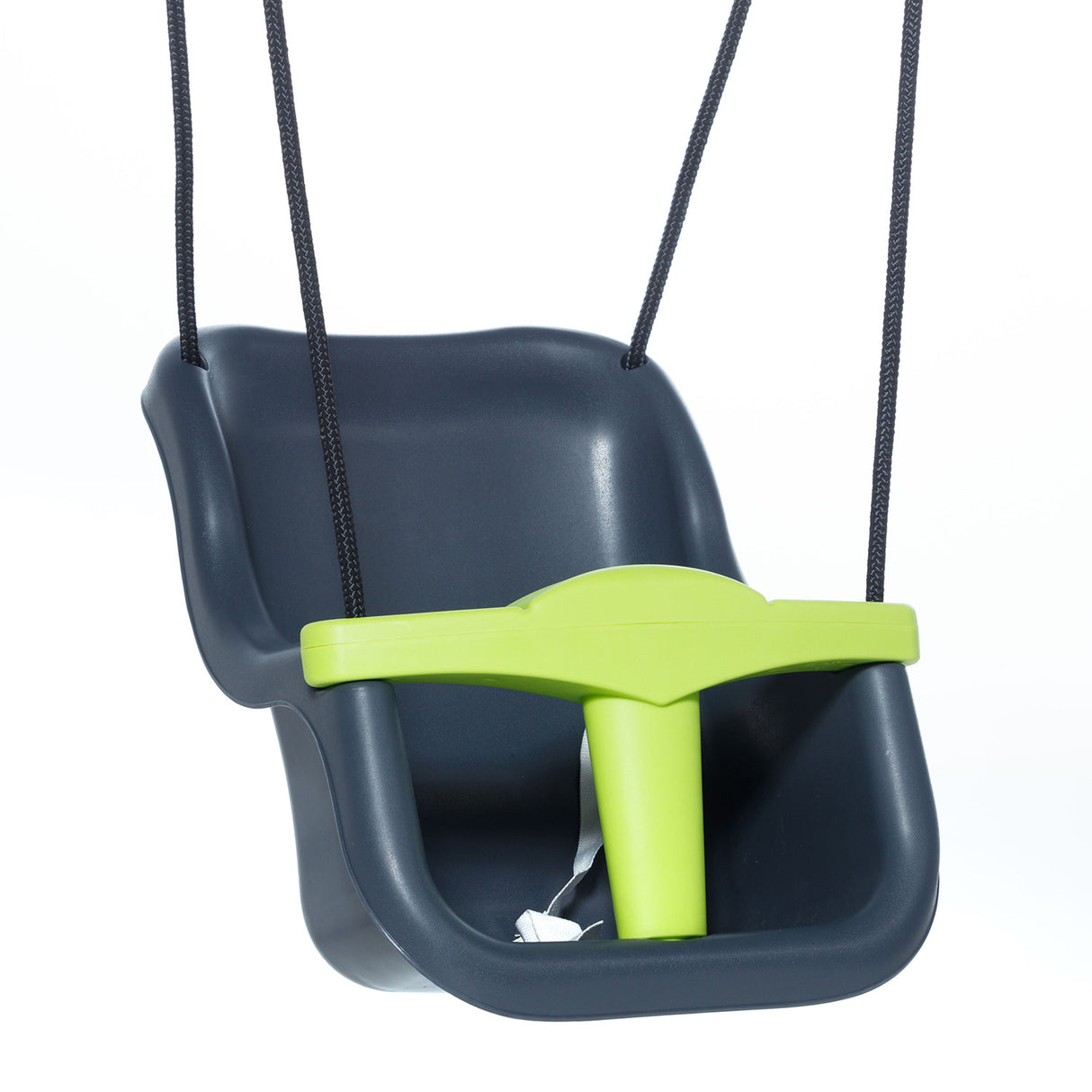 Plastic baby seat - anthracite