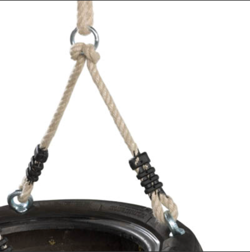 Rope set for Horizontal tyre swing