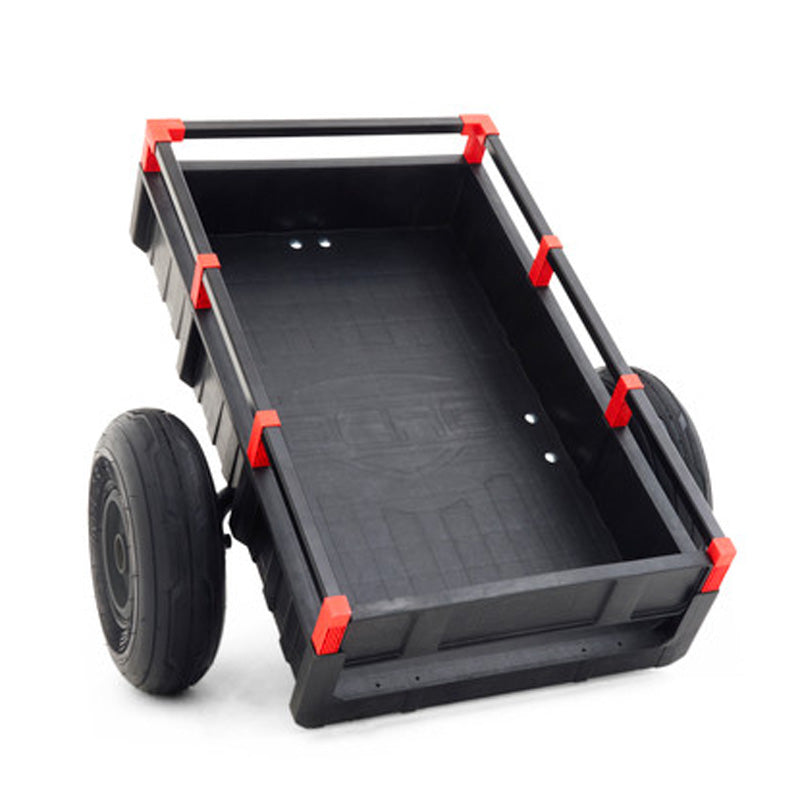 BERG large trailer with tipping feature.