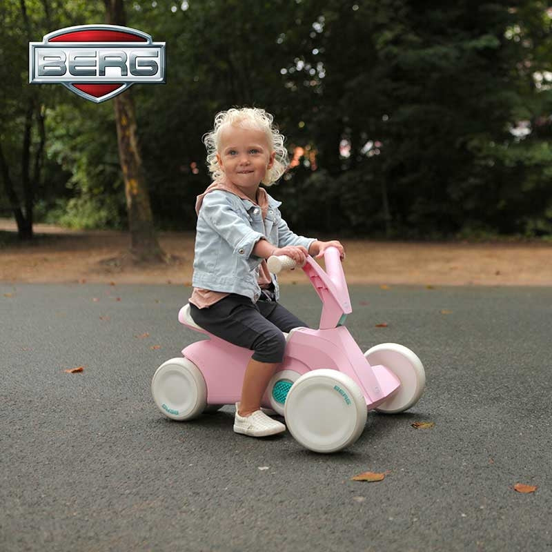 one with the pedals folded in and the other with the pedals folded out.