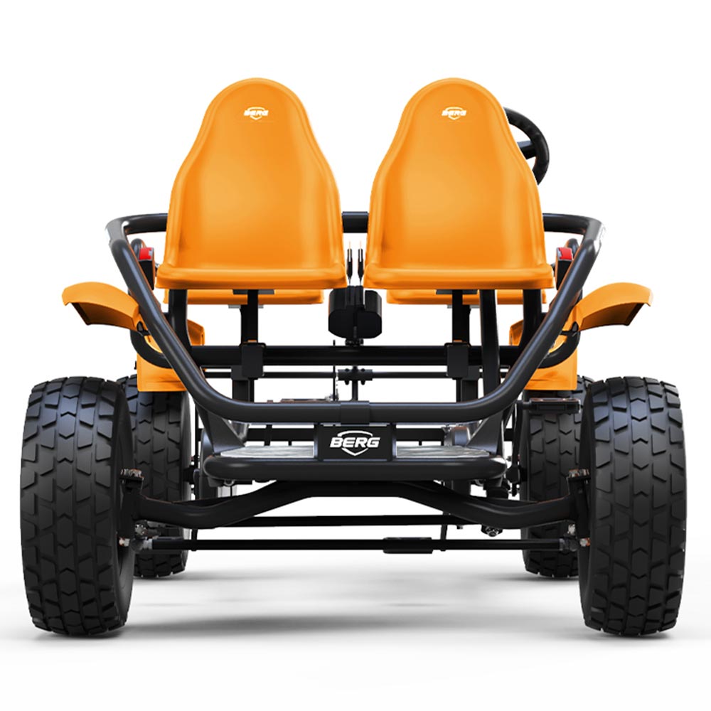 BERG Grand Tour Racer Commercial use Go Kart front view.