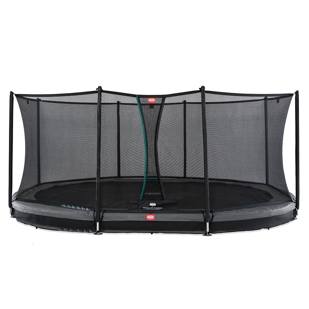 BERG Grand Favorit InGround 520 Grey with Safety Net Comfort - 8715839071214