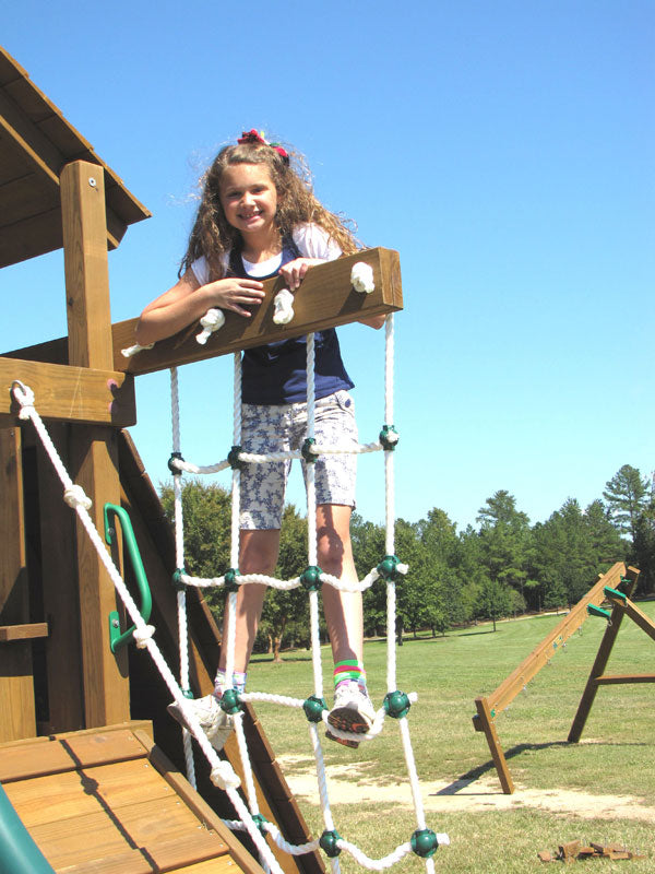 Deluxe rope ladder.