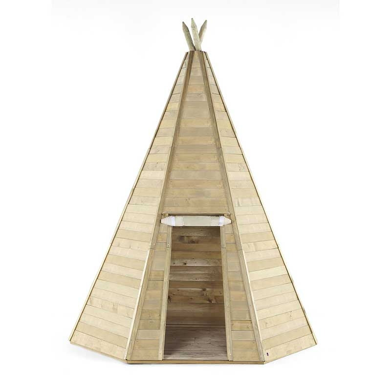 Plum Grand wooden Teepee 2.2m wide and 3.3m high.