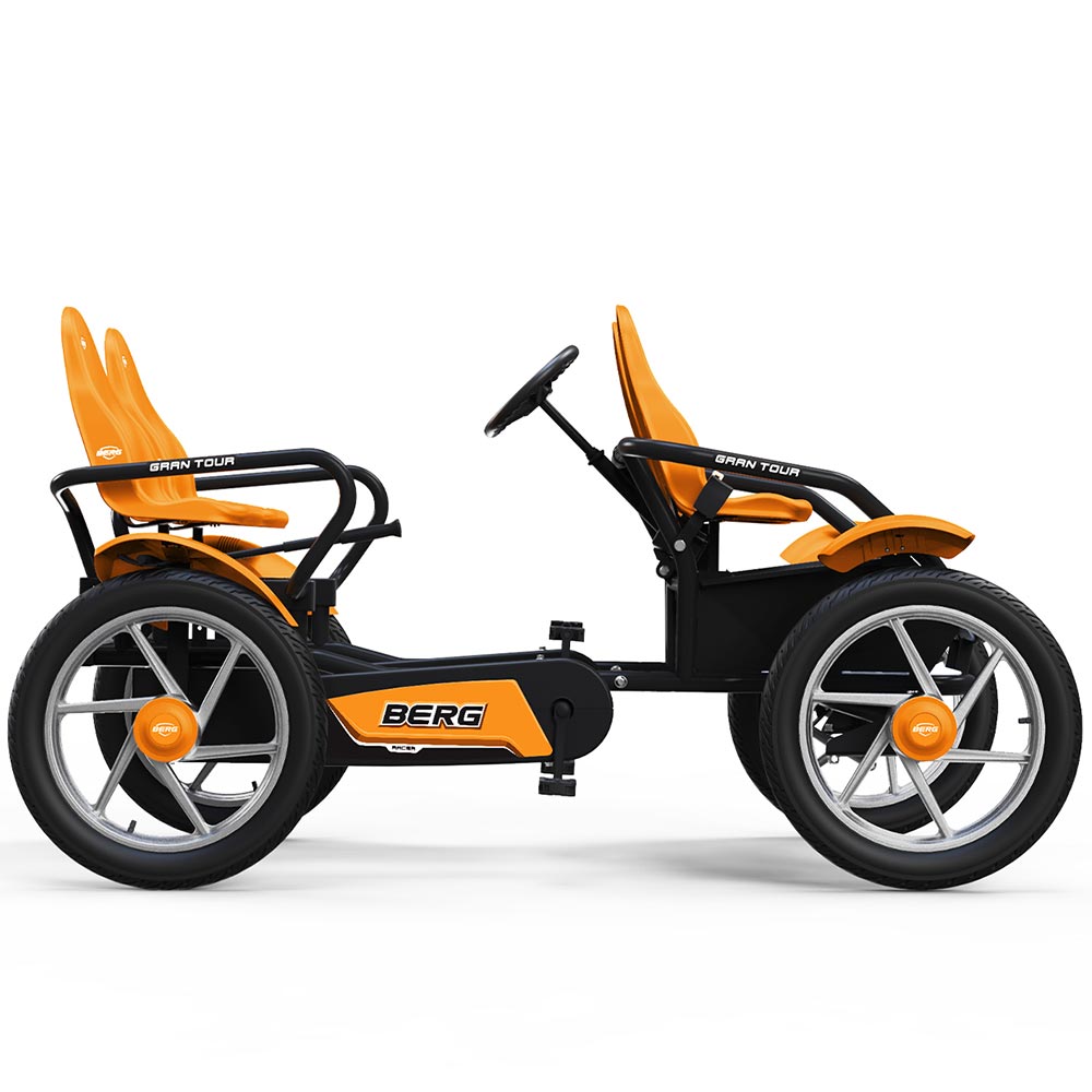 BERG Grand Tour Racer Commercial use Go Kart side view.