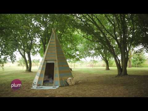 Plum Grand Wooden Teepee Hideaway