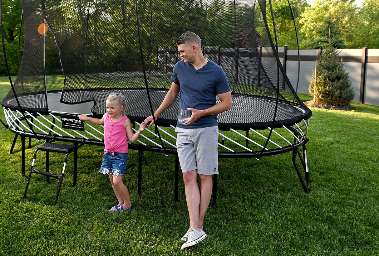 Springfree 8x13ft Large Oval Trampoline