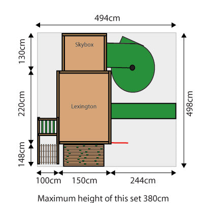 Lexington with Skybox Set 1 Footprint