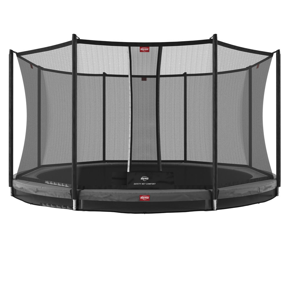 BERG Favorit InGround 430 Grey with Safety Net Comfort - 8715839071153