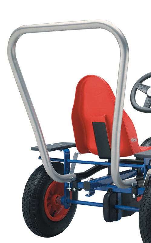 Berg Roll Bar Silver - looks best on the tractor style go karts.