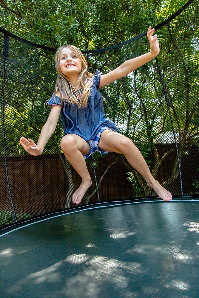 Springfree R132 - shown with optional baskethoop.