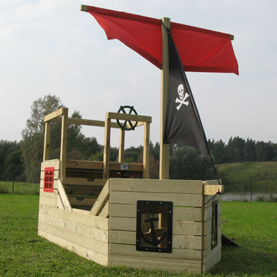 TP Pirate Galleon Wooden Playhouse - 5021854901645