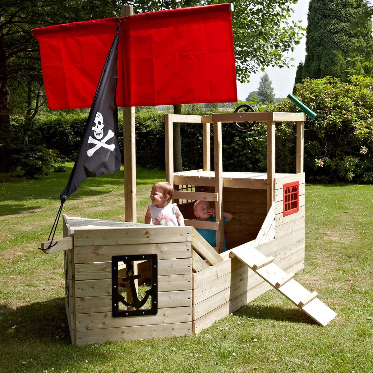 TP Pirate Galleon Wooden Playhouse - 5021854901645