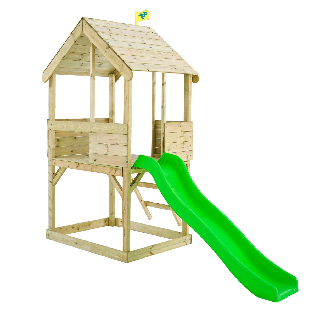 TP Wooden Adventure Multiplay Playhouse with Slide - 5021854903052