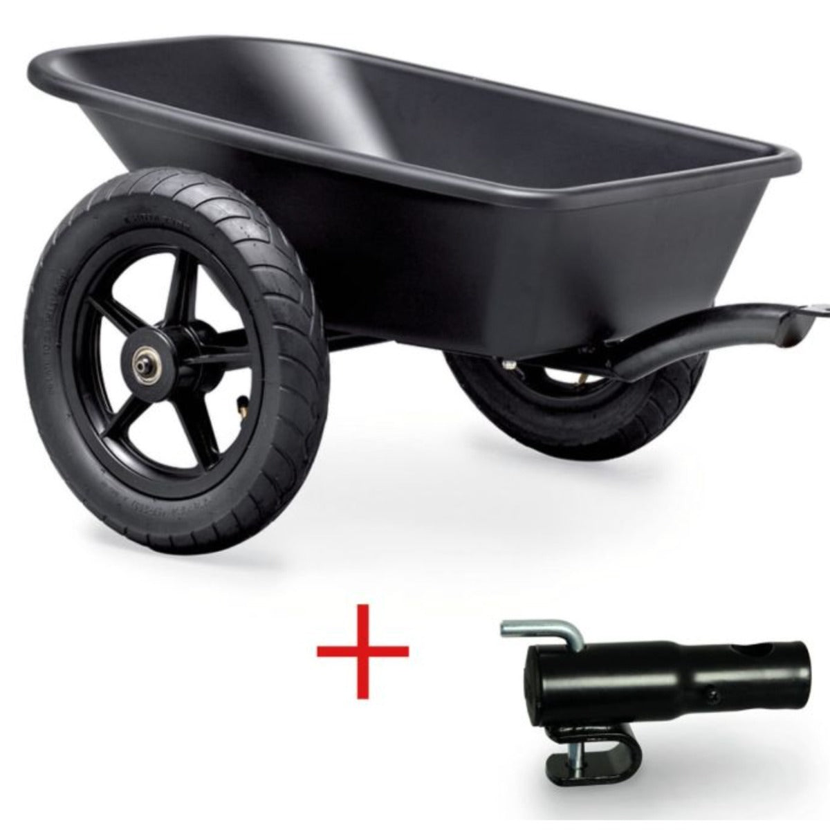 BERG Buddy B Orange with Trailer L and FREE Flashing Light