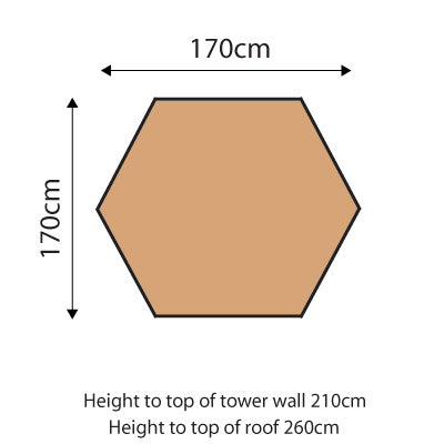 All Out Play Turret Footprint