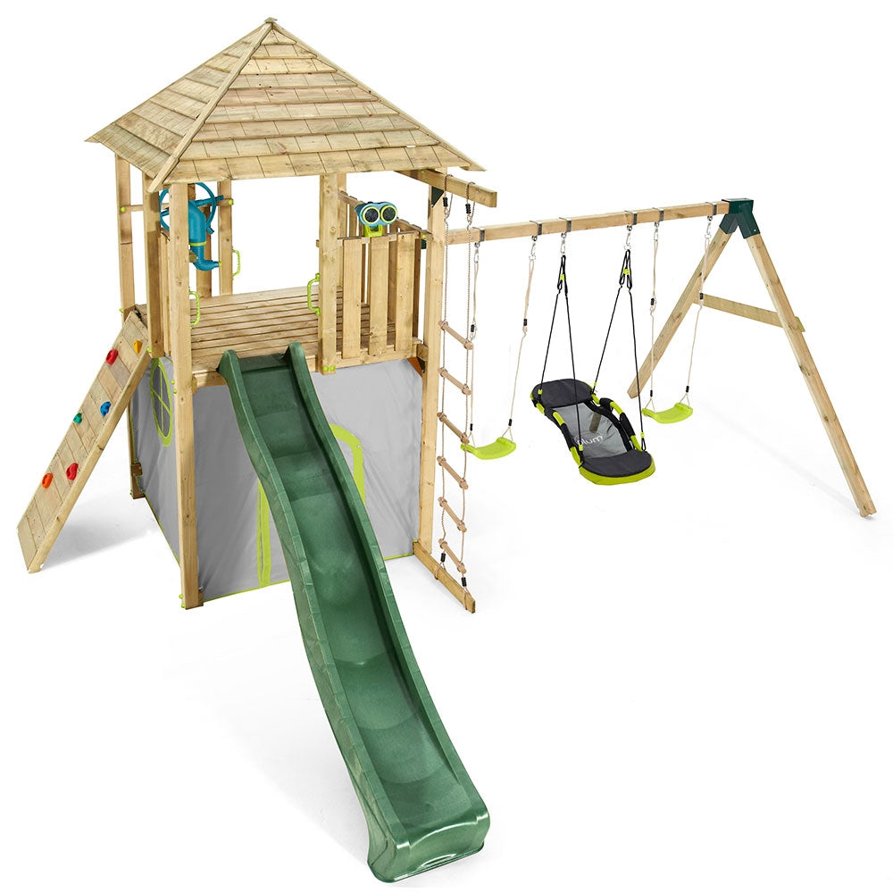 Plum Square Timber Climbing Frame