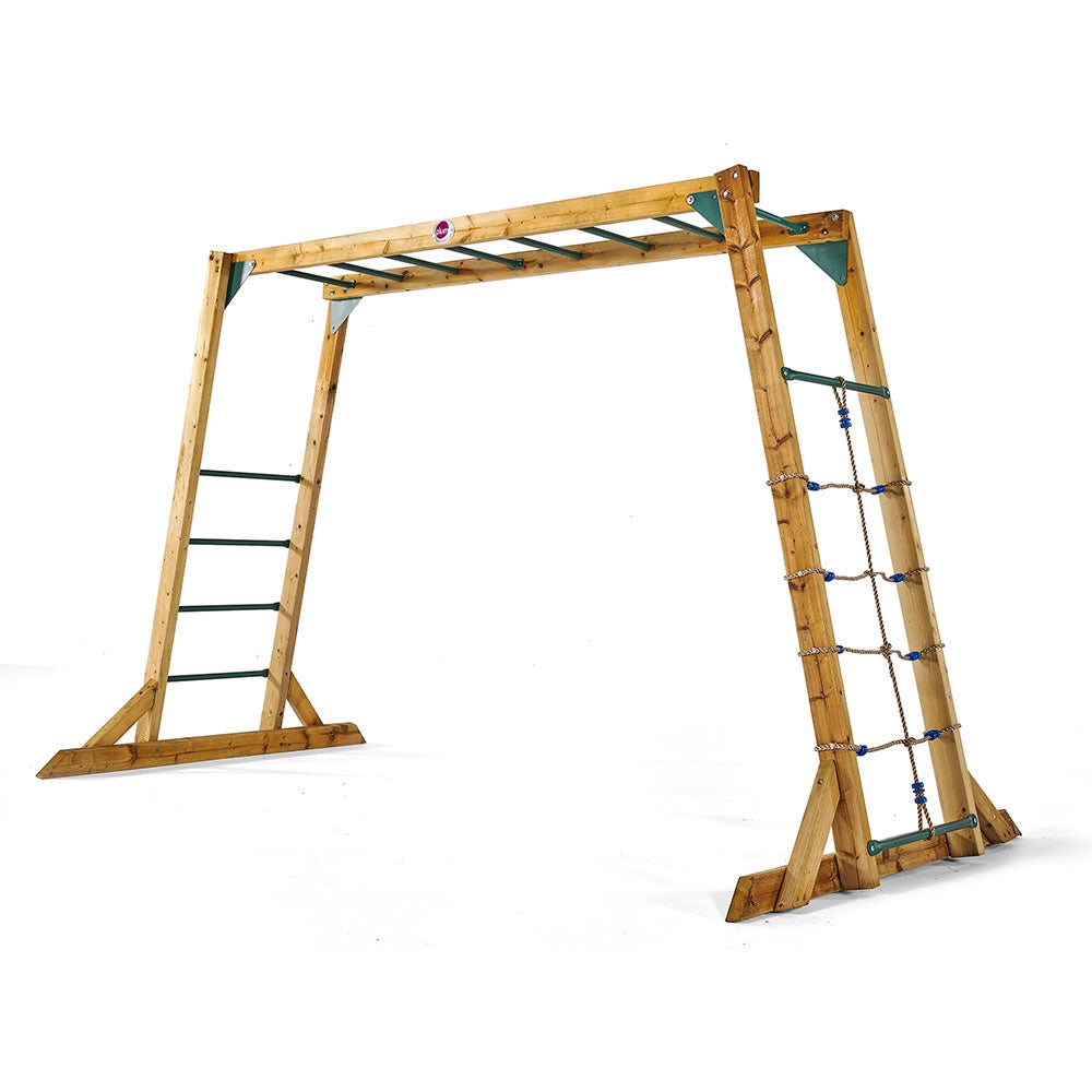 Free Standing Wooden Monkey Bars