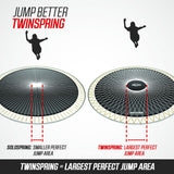 BERG Grand Champion InGround 350 Green + Safety Net Deluxe - 8715839071764